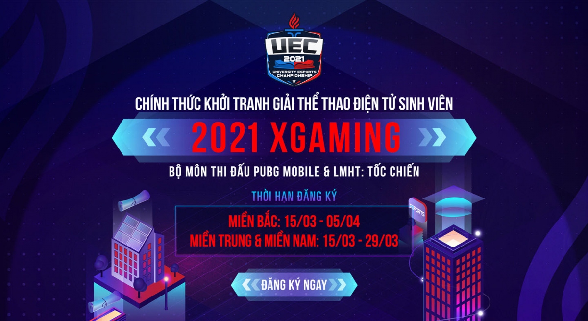 Khởi động giải Vô địch Thể thao điện tử Sinh viên Mùa Xuân 2021: Cánh cửa tới SEA Games 31